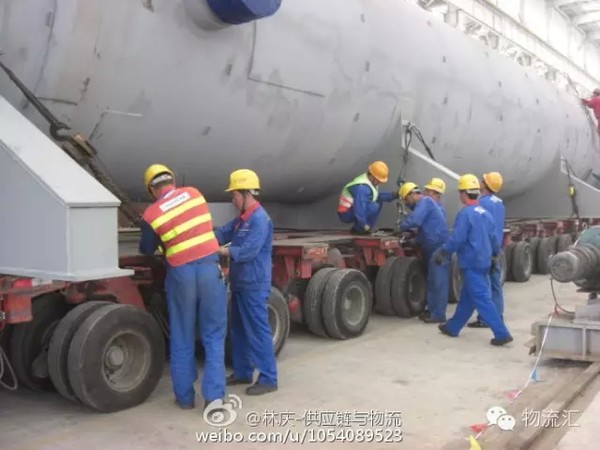 實力抓拍&nbsp;500噸級大件設(shè)備物流全過程